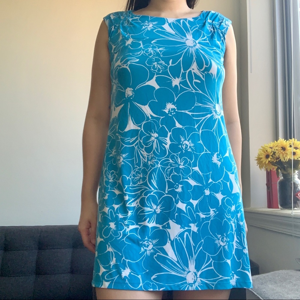 GEORGE Blue Floral Dress